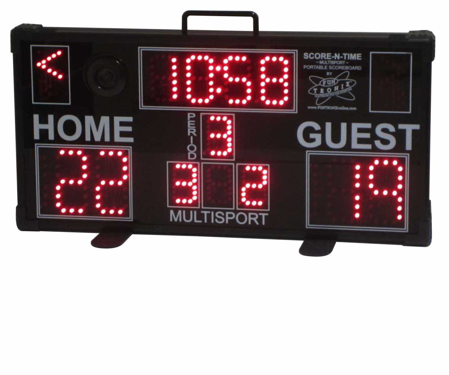 Multisport Portable Scoreboard front view