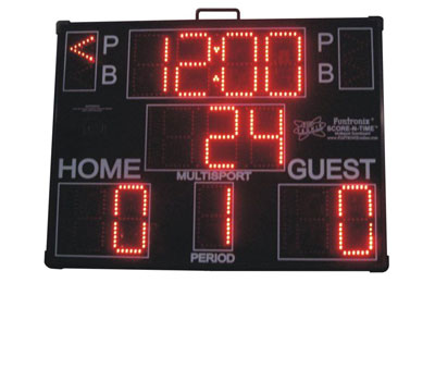 Multisport Portable Scoreboard front view