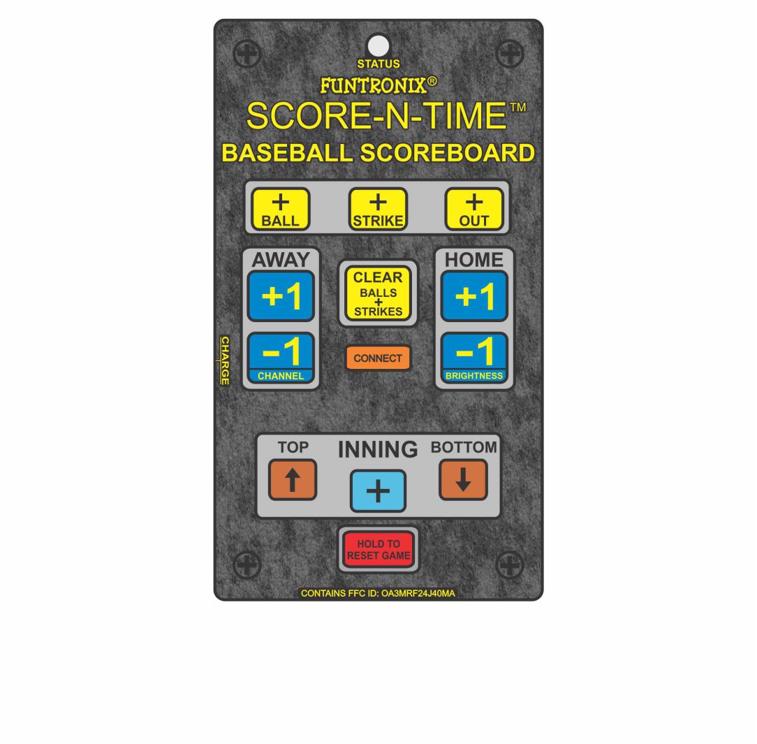 Portable Baseball Scoreboard Keypad
